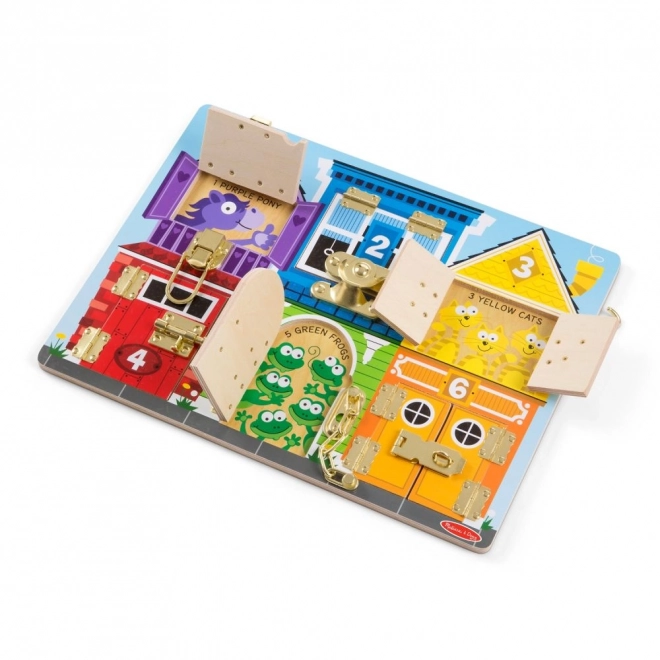 Ključi in varnostna plošča Melissa and Doug