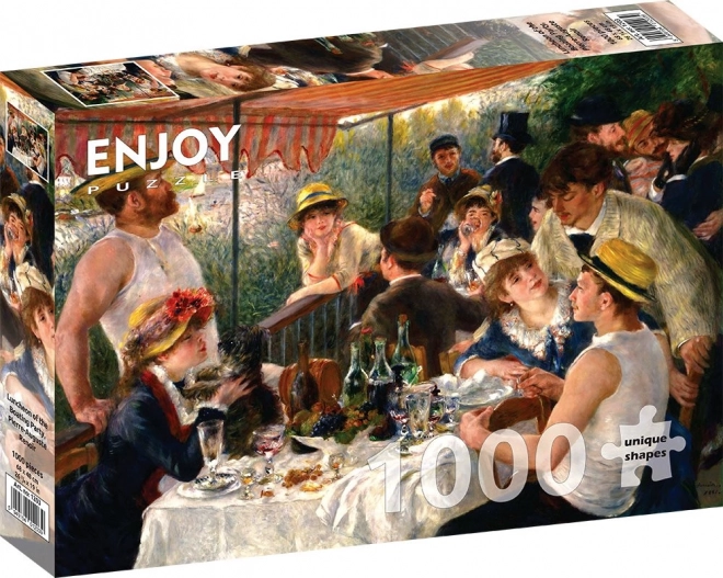 Sestavljanka Auguste Renoir: Zajtrk veslačev