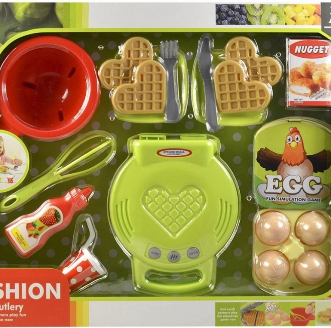 MaDe kuhinjski set zelen