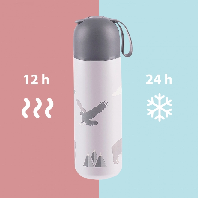 Termovka za tekočine s silikonskim držalom 400 ml, Gore