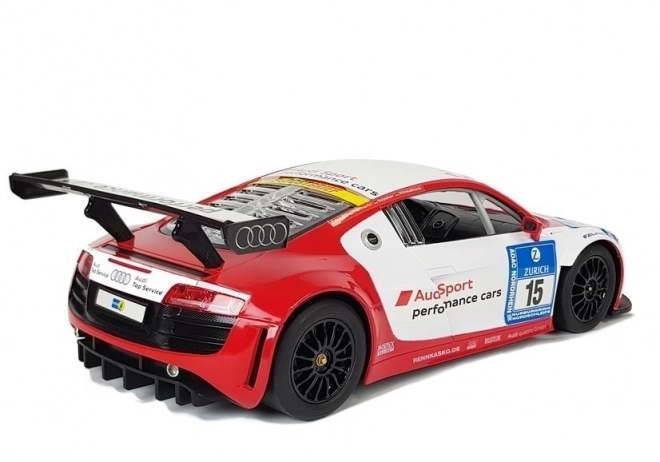 Rastar Audi R8 LMS daljinsko vodeni avto 1:14 belo-rdeče