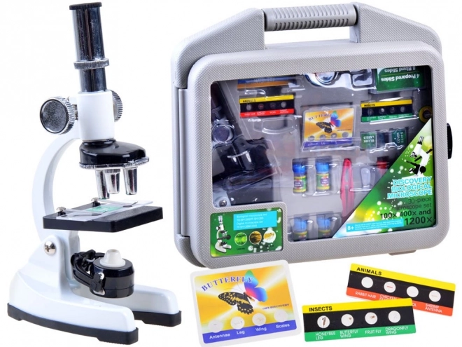 Set kovinskih mikroskopov za mlade znanstvenike ES0024