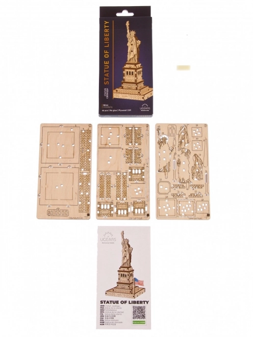 3D lesen model Kipa svobode