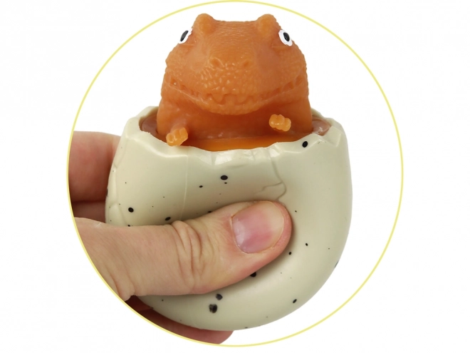 Antistresna igrača dinosaver v jajcu Squishy
