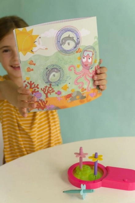 Osupljiva spiralna garnitura za otroke