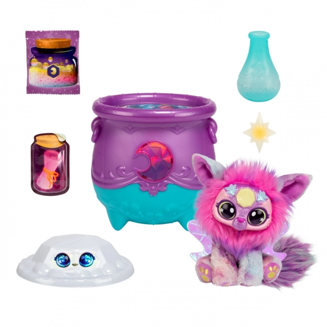Magic Mixies Figurica Cauldron Gem Surprise, mesečni miks