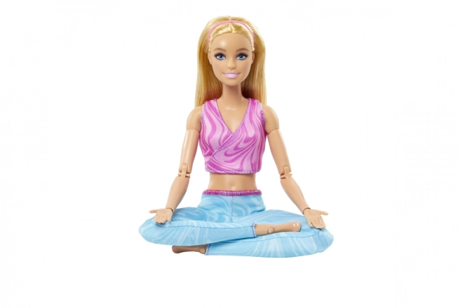 Barbie v gibanju - Blondinka z modrimi pajkicami HRH27