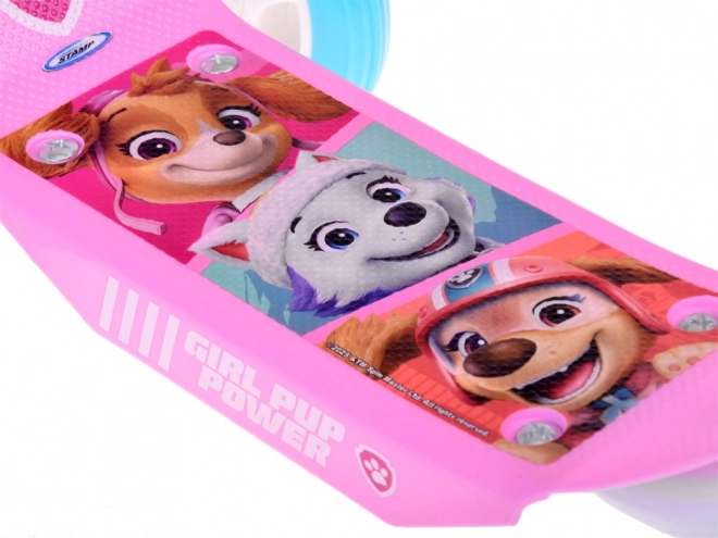 Otroška trikolesna skiro Paw Patrol roza