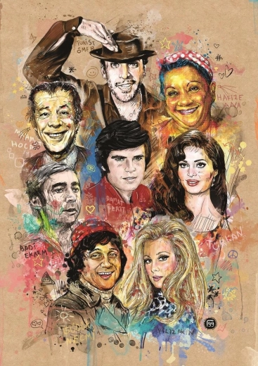 Sestavljanka ART PUZZLE Turški filmi – 1000 koščkov