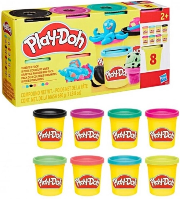 Play-Doh set 8 lončkov