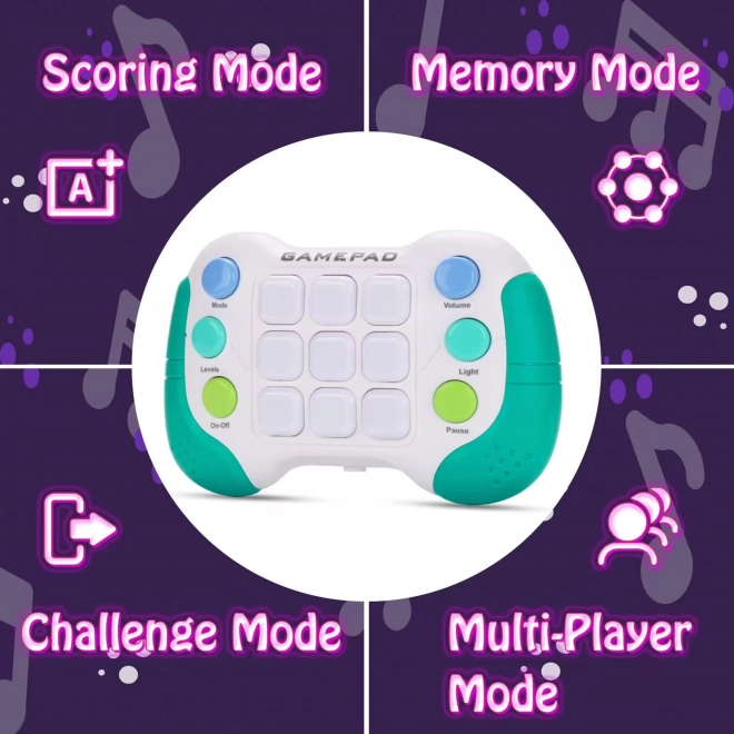 Elektronska igra WOOPIE Pop-It Fidget Toy Gamepad moder
