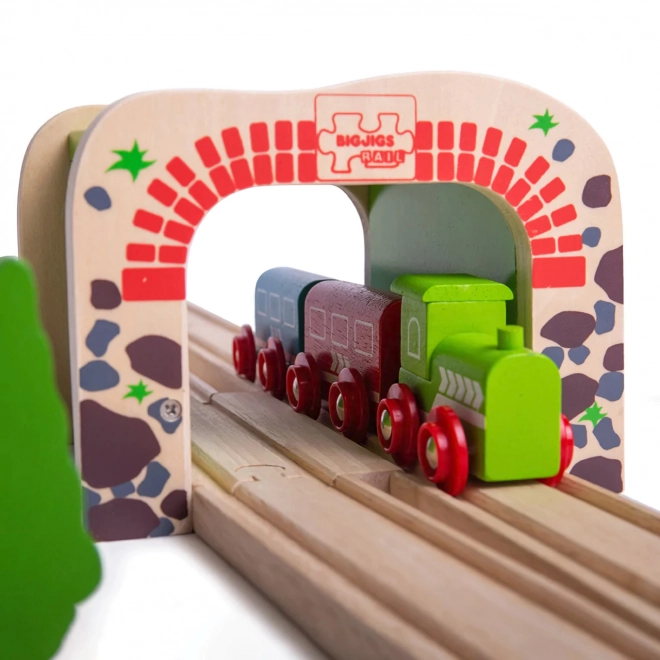 Bigjigs Rail Dvojni železniški tunel