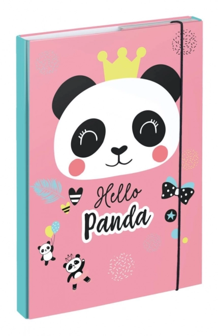 Mape za šolske zvezke A4 z motivom Panda