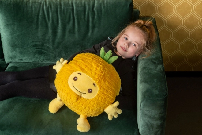 Udoben Noxxiez HW751 Ananas - grelna plišasta blazina 3 v 1