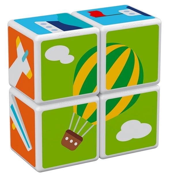 GEOMAG Magnetne kocke Magicube Prevozna sredstva
