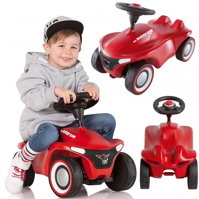 Velik avto poganjalec Bobby Car Neo Rdeč