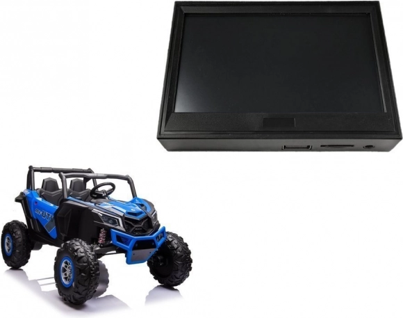 Glasbeni LCD panel za električni avto 24 V