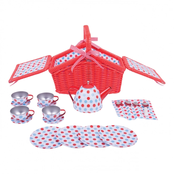 Bigjigs Toys Pikni61ka 0dajni komplet z pikni1 61katlo