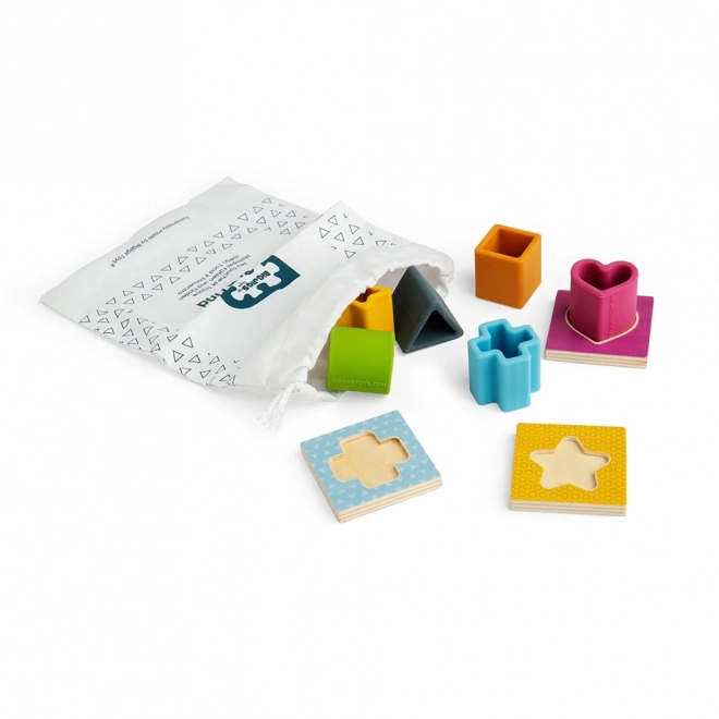 Bigjigs Toys Najdi in Hmatej Montessori igra