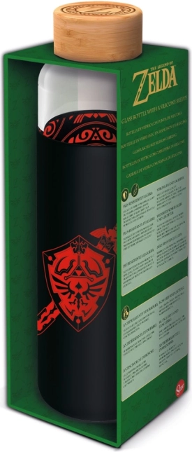 Steklena steklenica z ovitkom 585 ml Zelda