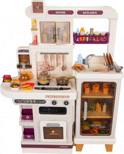 Lučke, zvoki in para kot v pravi kuhinji