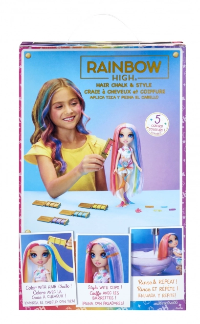 Rainbow High lutka s kredami za lase