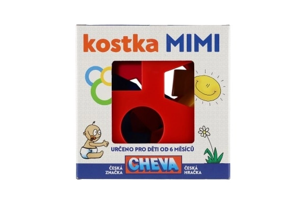 Vstavna kocka Mimi 1 plast 12,5x12,5x12,5cm 6m+