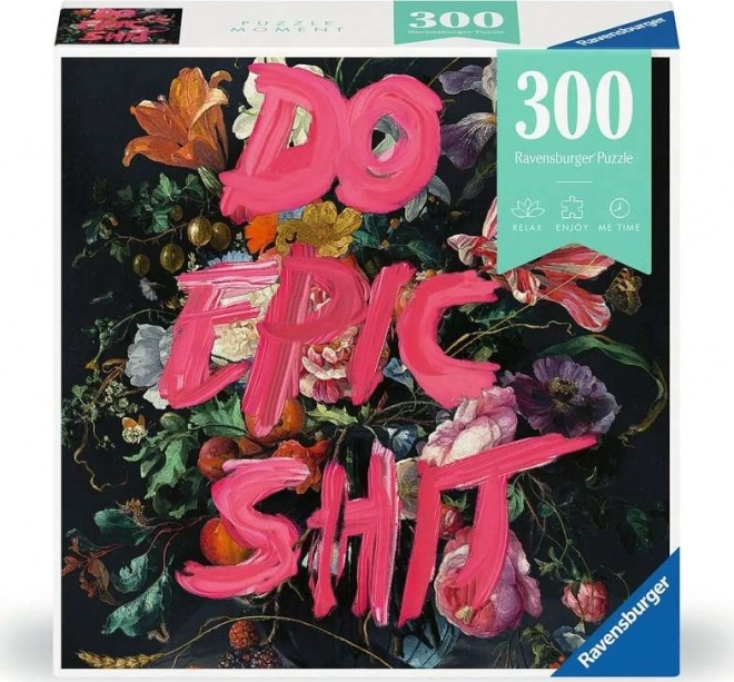 Ravensburger Puzzle Moment: Do Epic Shit 300 koščkov