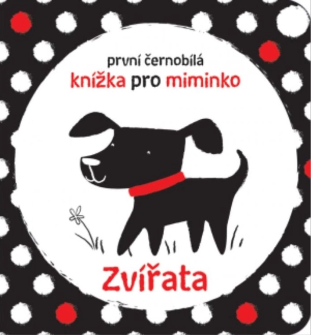 prva črno-bela knjižica za dojenčka – živali