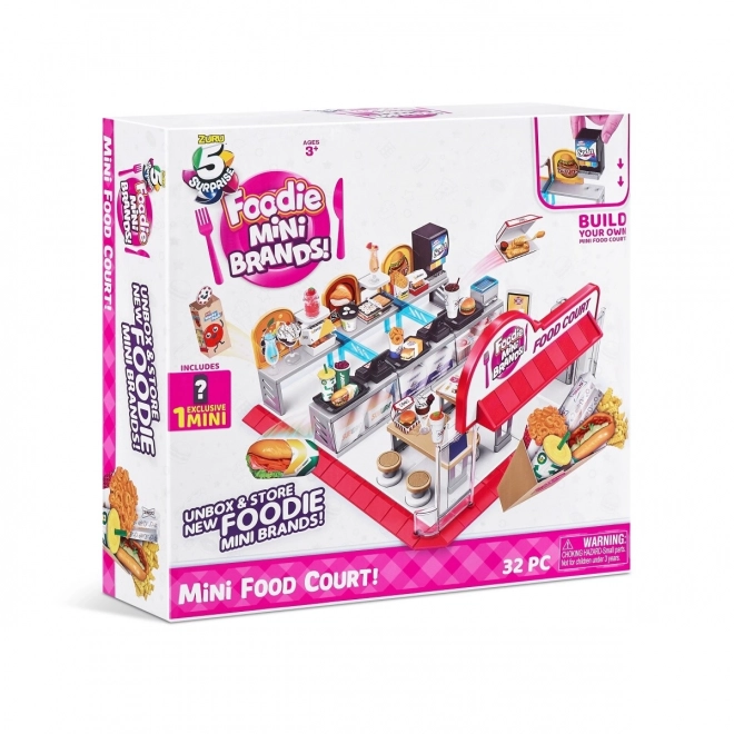 Miniaturni prehranski dvorišče Foodie Mini Brands