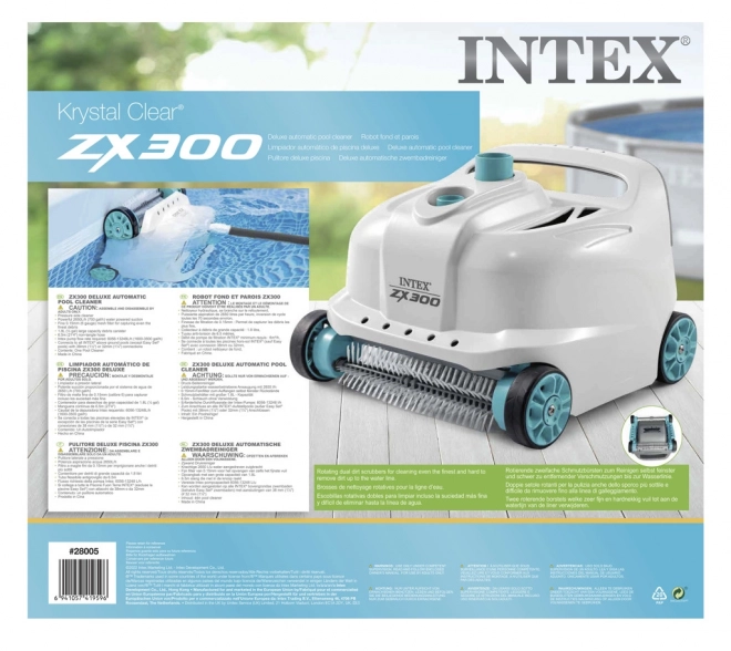Avtomatski sesalnik za čiščenje bazenov Intex ZX300