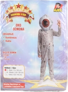 Kostum demonovo oko za fante 110–120 cm