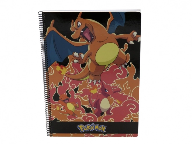 Pokémon blok A4 s kovinsko vezavo - Charmander