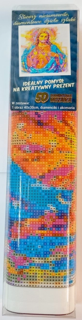 NORIMPEX Diamantno slikanje Osupljivi Jezus 30x40cm