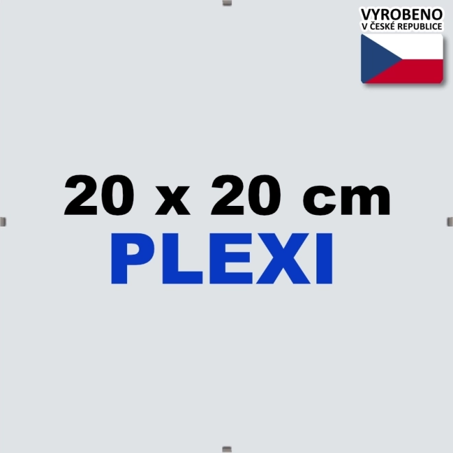 Euroclip okvir 20x20 cm iz pleksi stekla
