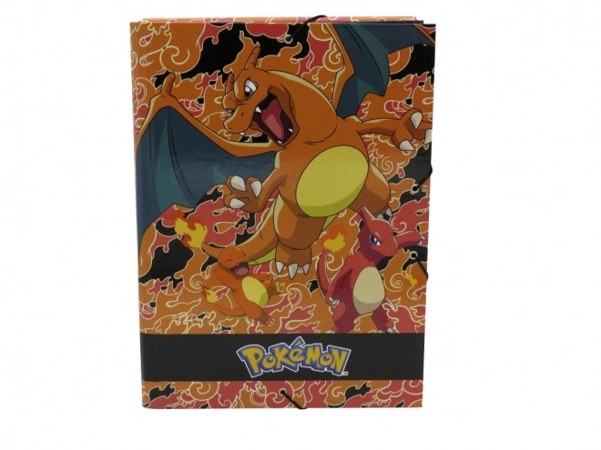 Pokémon A4 mapa s poklopcem - Charmander
