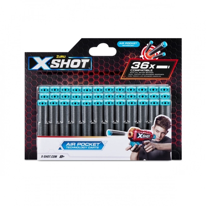 Nadomestne penaste krogle X-Shot Air Pocket Technology, 36 kosov