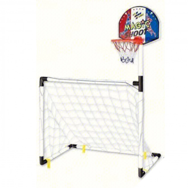 Otroški športni set 2v1 Košarka in Nogomet Woopie