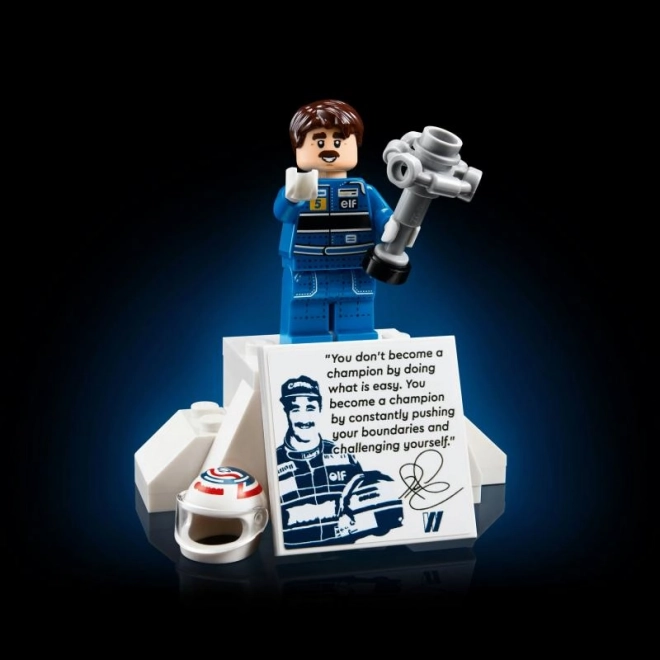 LEGO Ikone 10353 Williams Racing FW14B z Nigelom Mansellom