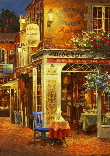 Sestavljanka Restavracija Auberge de Savoie 1000 kosov od Bluebird