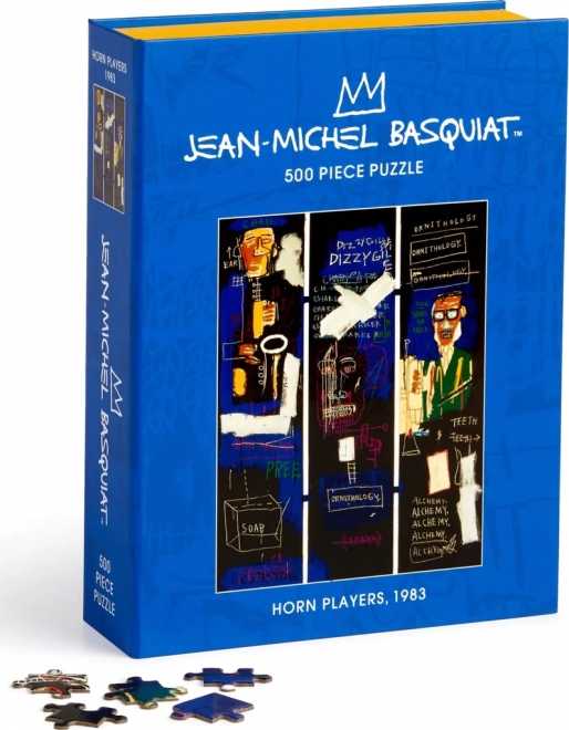 Puzzle Basquiat: igralci na rog 500 kosov
