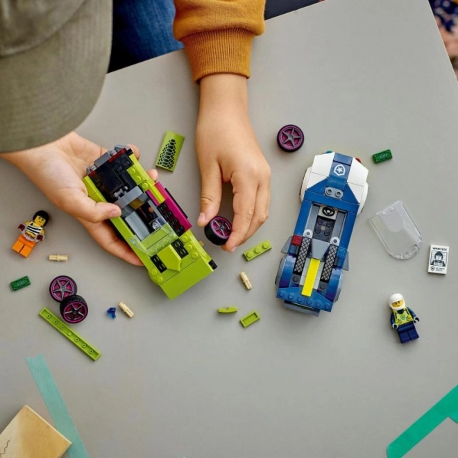 LEGO® City 60415 Policijska avtomobilska dirka in športni avto