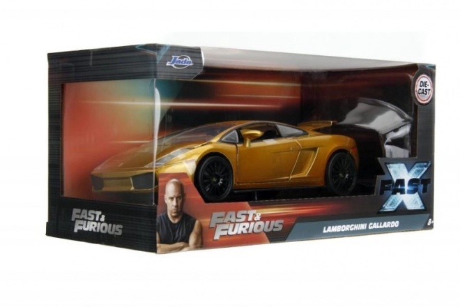 Kovinski model avtomobila Hitri in drzni Lamborghini Gallardo 1:24