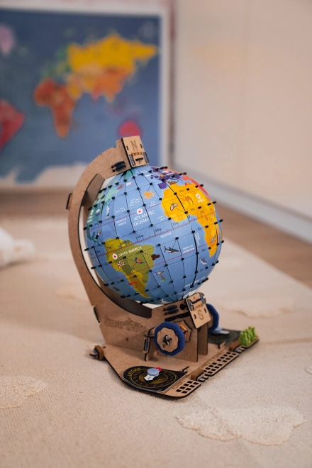 3D Konstrukcijski Set Globus Smartivity