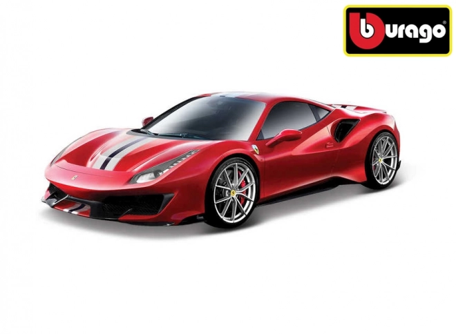 Bburago 1:24 Ferrari 488 Pista rdeče