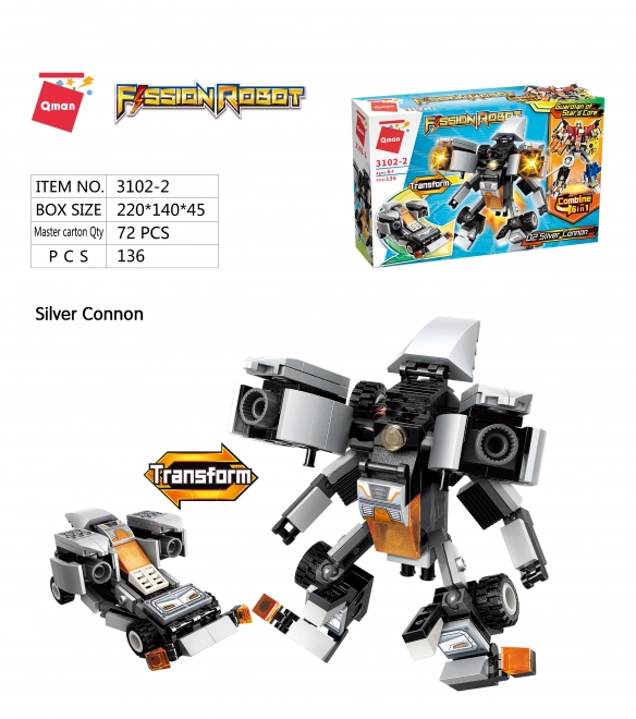 Qman Straža jedra zvezde - set robotiziranega vozila