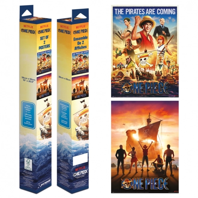 One Piece (Živa Akcija) set mini plakatov