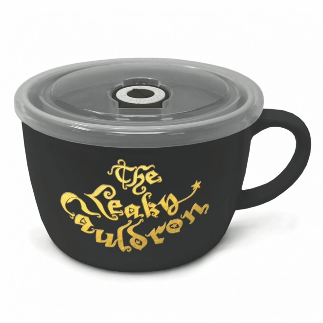 Keramična skleda s pokrovom HP The Leaky Cauldron