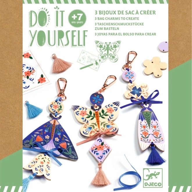DIY leseni obeski Metuljčki od DJECO