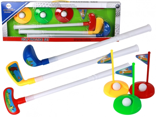 Mini plastični golf set za otroke ks12